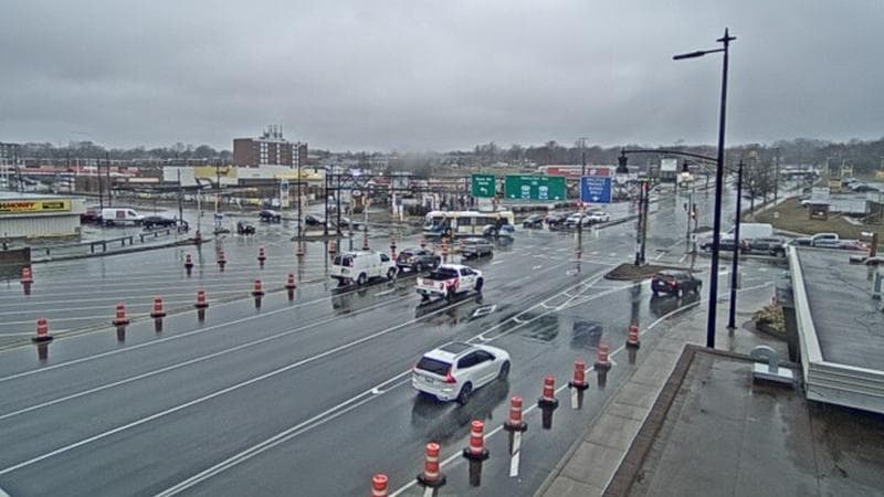 Macdonald Bridge - Halifax bound