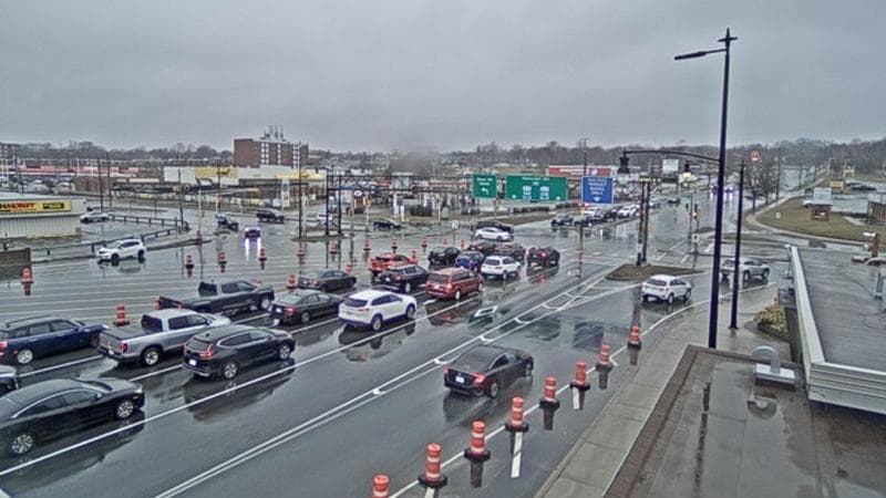 Macdonald Bridge - Halifax bound