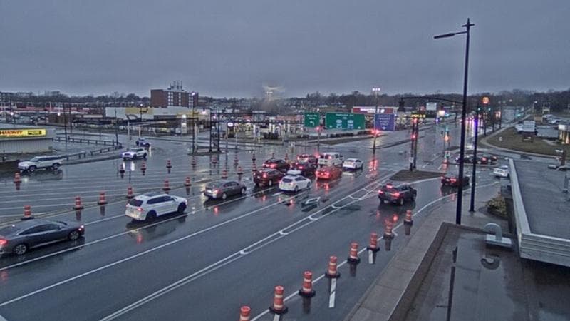 Macdonald Bridge - Halifax bound