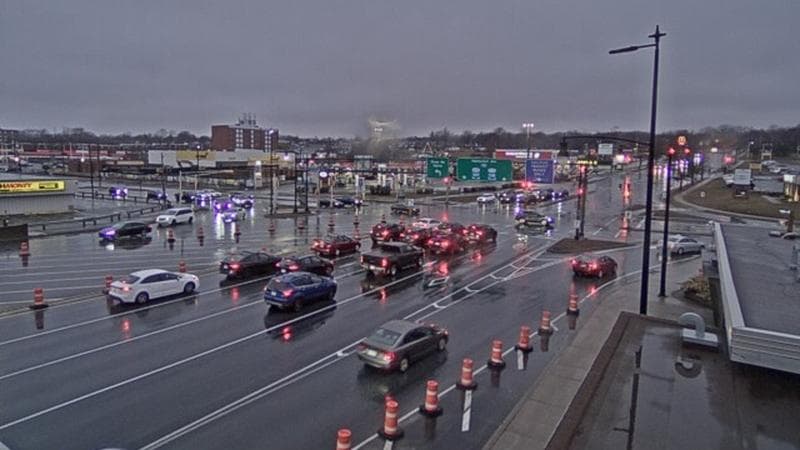 Macdonald Bridge - Halifax bound