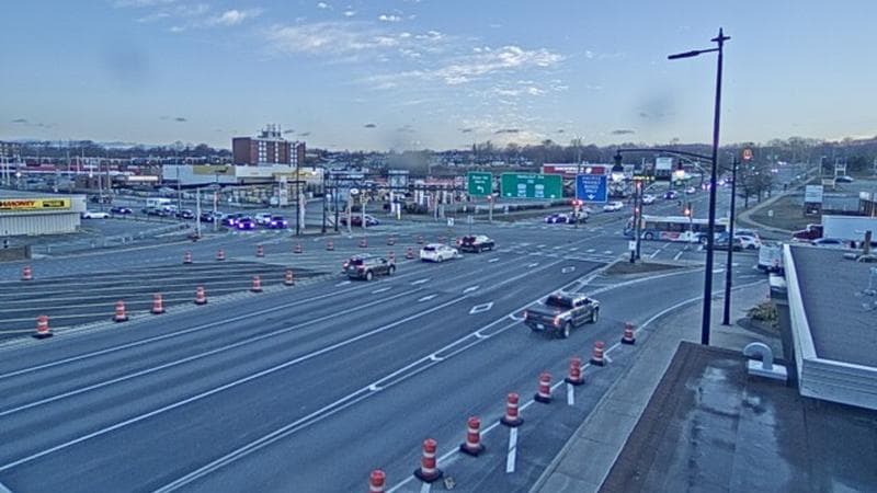 Macdonald Bridge - Halifax bound