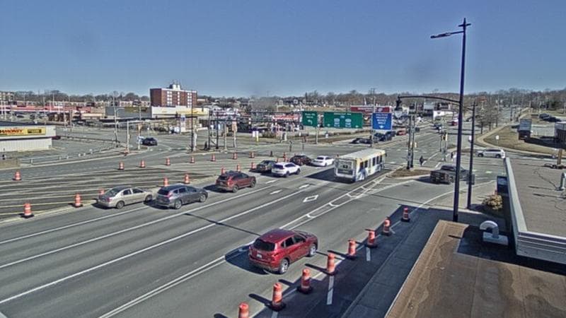 Macdonald Bridge - Halifax bound
