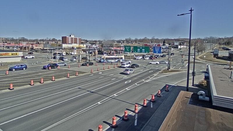 Macdonald Bridge - Halifax bound