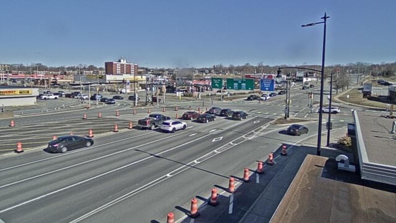 Macdonald Bridge - Halifax bound