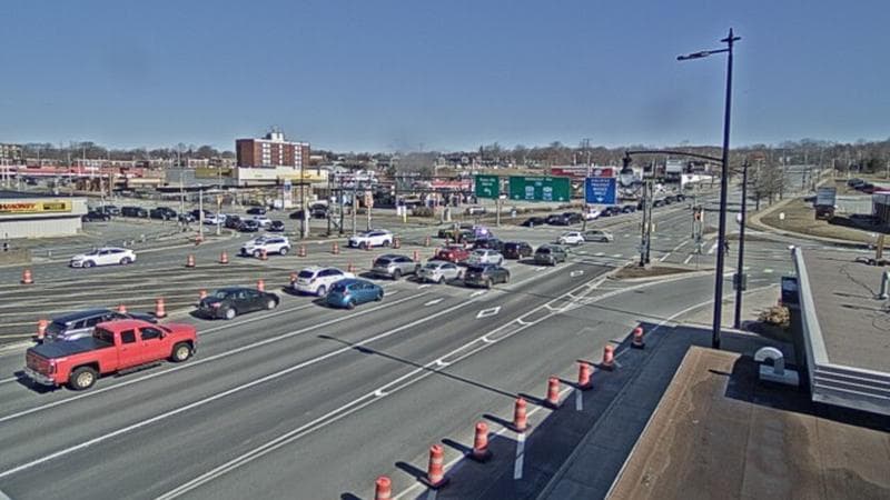 Macdonald Bridge - Halifax bound