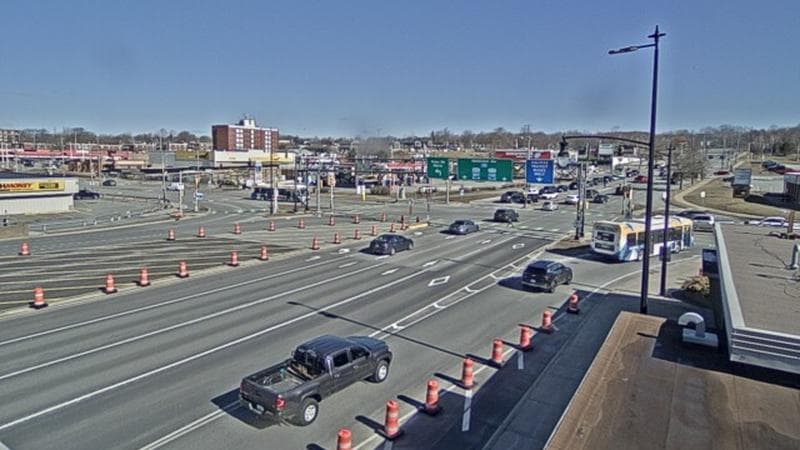 Macdonald Bridge - Halifax bound