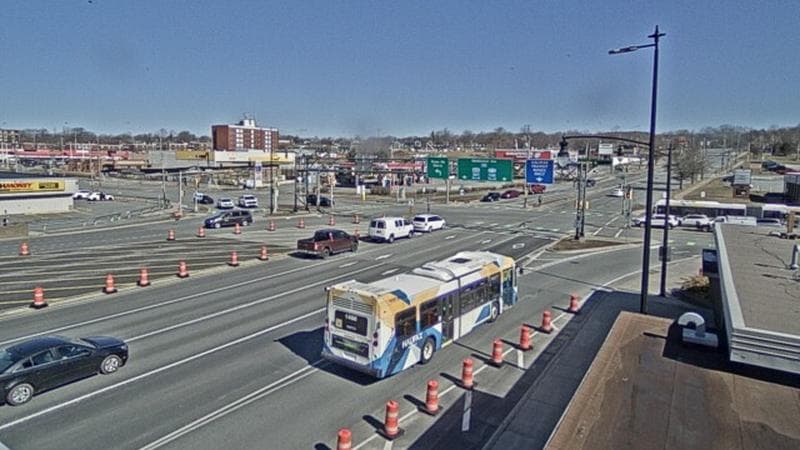 Macdonald Bridge - Halifax bound