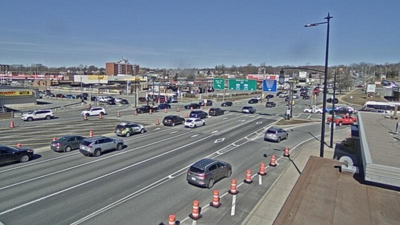 Macdonald Bridge - Halifax bound