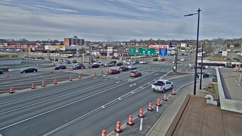 Macdonald Bridge - Halifax bound