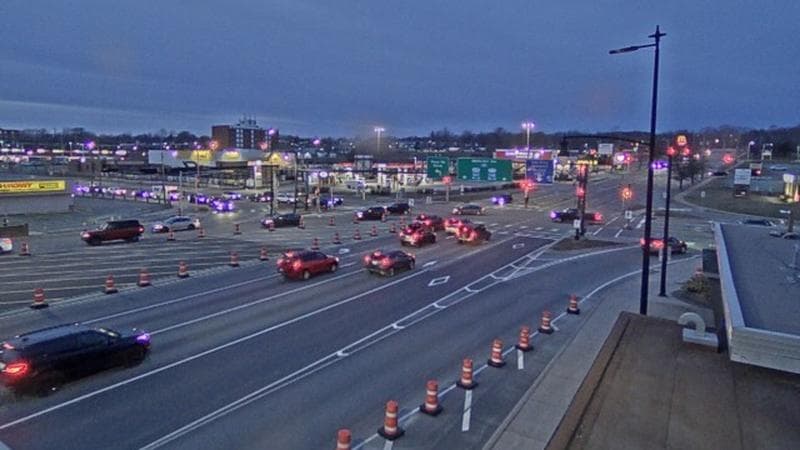 Macdonald Bridge - Halifax bound