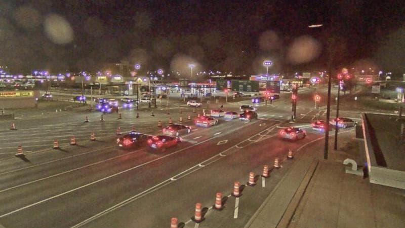Macdonald Bridge - Halifax bound