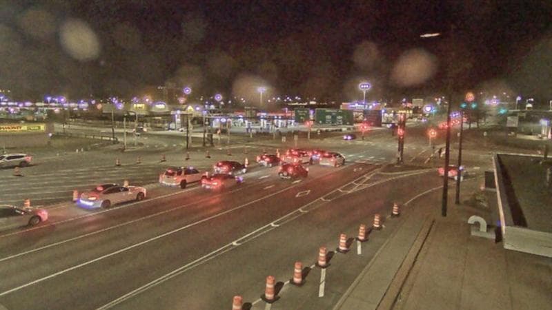Macdonald Bridge - Halifax bound