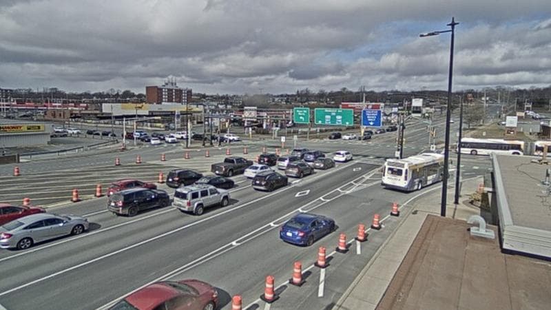Macdonald Bridge - Halifax bound
