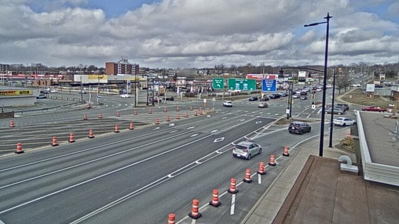 Macdonald Bridge - Halifax bound