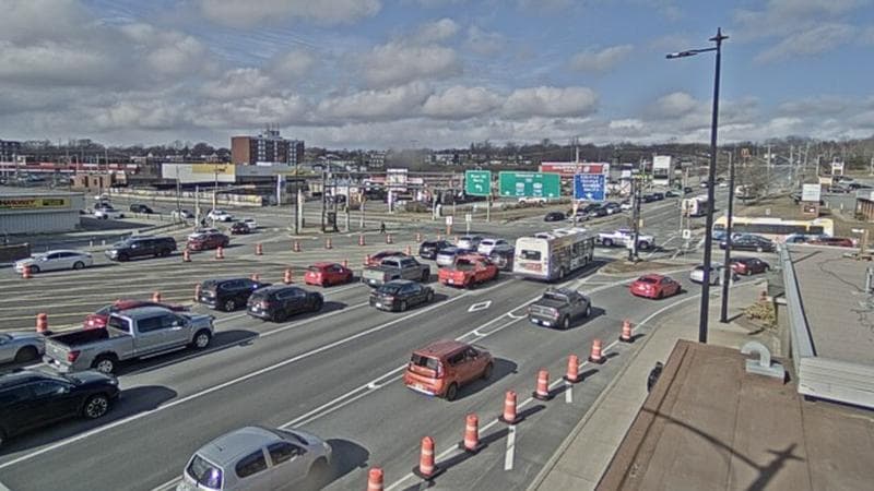 Macdonald Bridge - Halifax bound