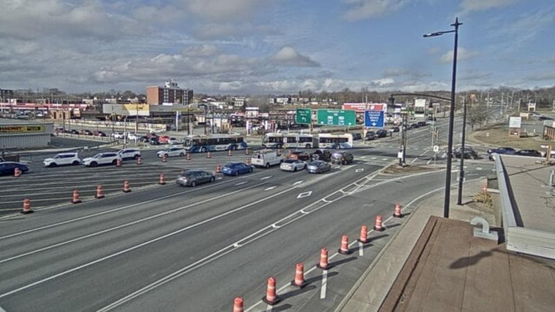 Macdonald Bridge - Halifax bound
