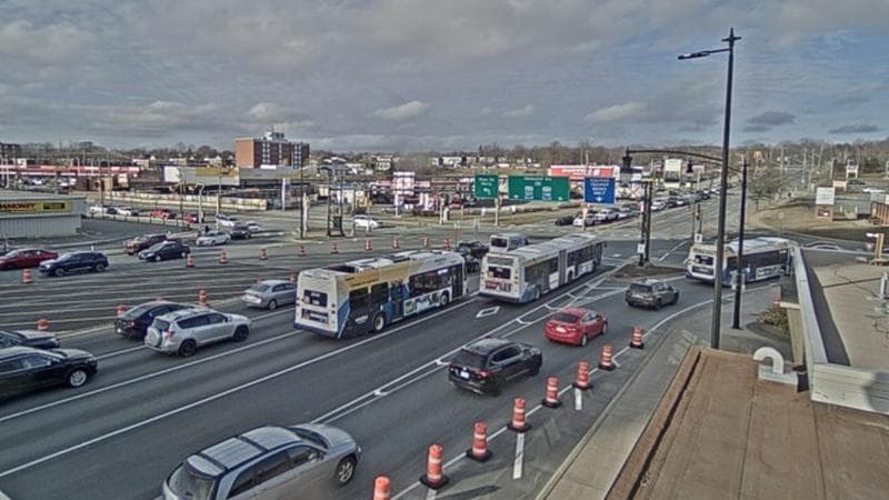Macdonald Bridge - Halifax bound