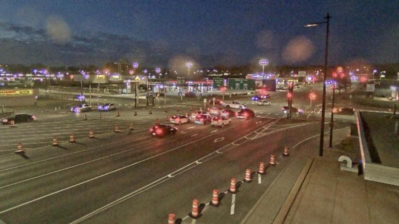 Macdonald Bridge - Halifax bound