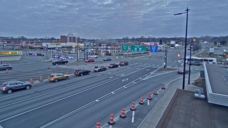 Macdonald Bridge - Halifax bound