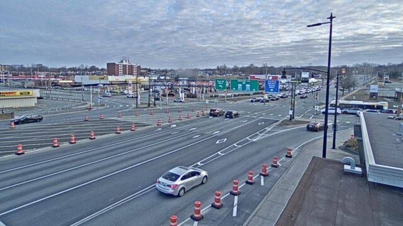 Macdonald Bridge - Halifax bound