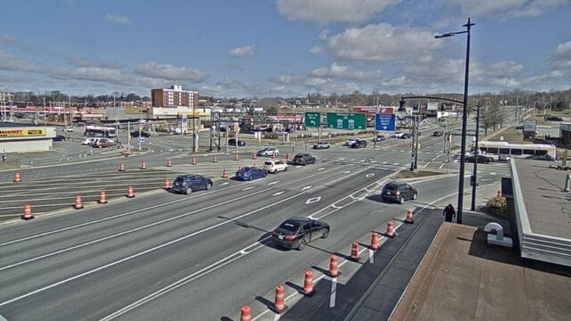 Macdonald Bridge - Halifax bound