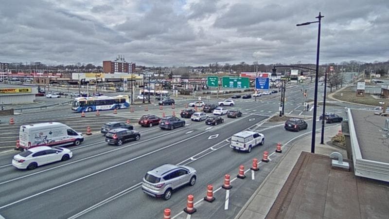 Macdonald Bridge - Halifax bound