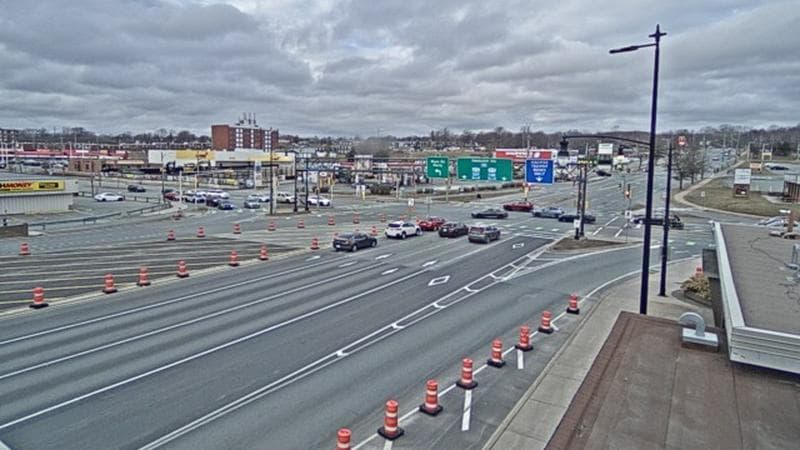 Macdonald Bridge - Halifax bound