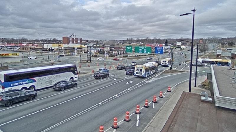 Macdonald Bridge - Halifax bound