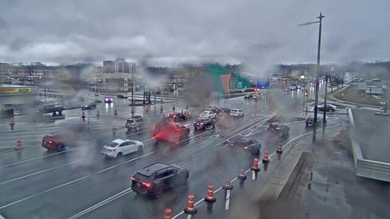 Macdonald Bridge - Halifax bound