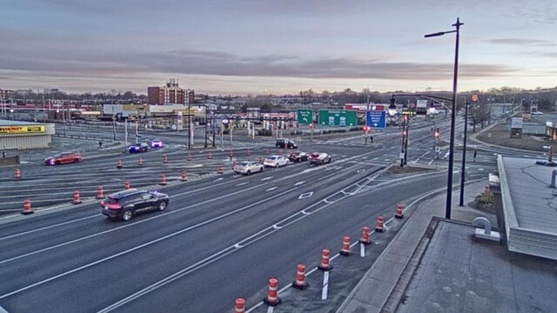 Macdonald Bridge - Halifax bound