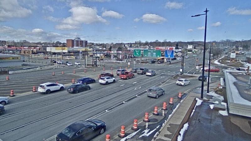 Macdonald Bridge - Halifax bound