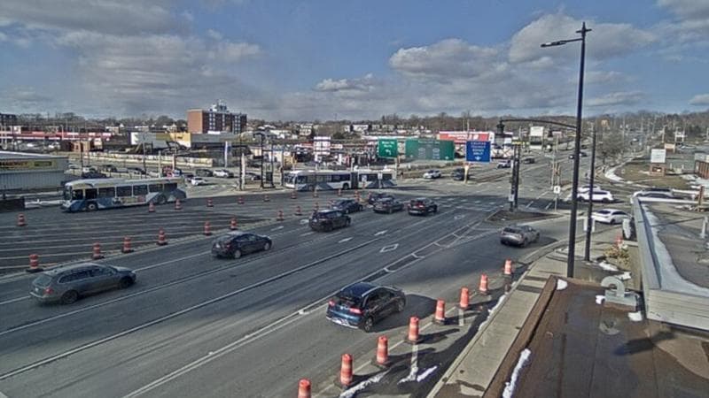 Macdonald Bridge - Halifax bound