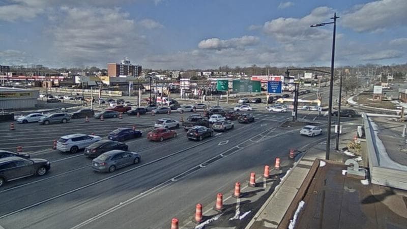 Macdonald Bridge - Halifax bound
