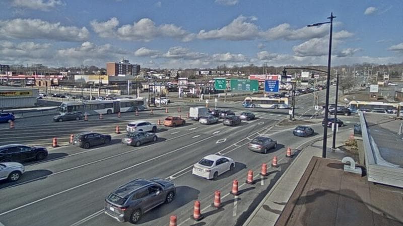 Macdonald Bridge - Halifax bound