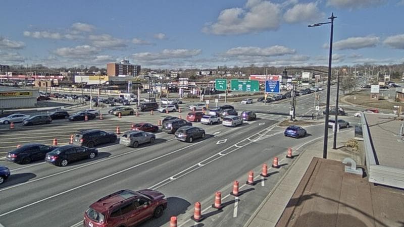 Macdonald Bridge - Halifax bound