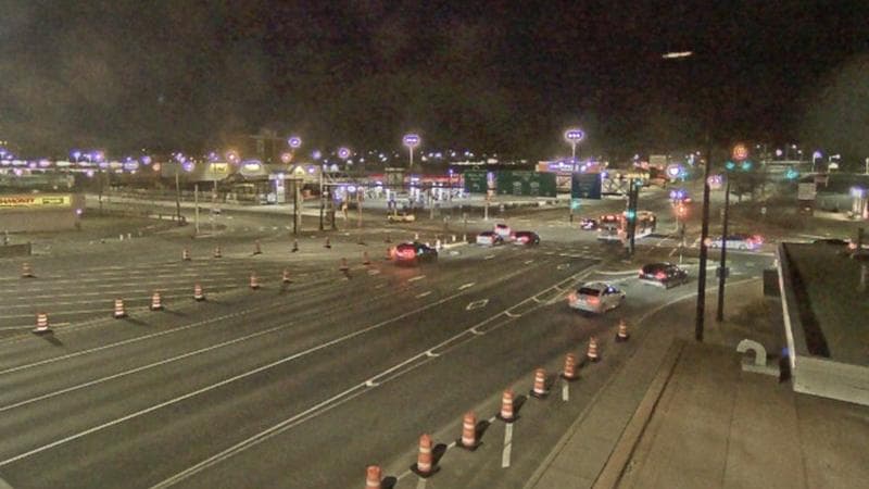 Macdonald Bridge - Halifax bound