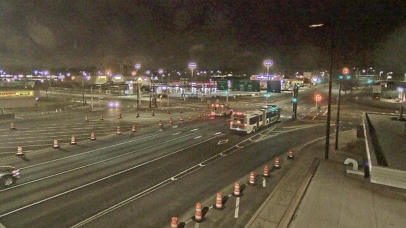 Macdonald Bridge - Halifax bound