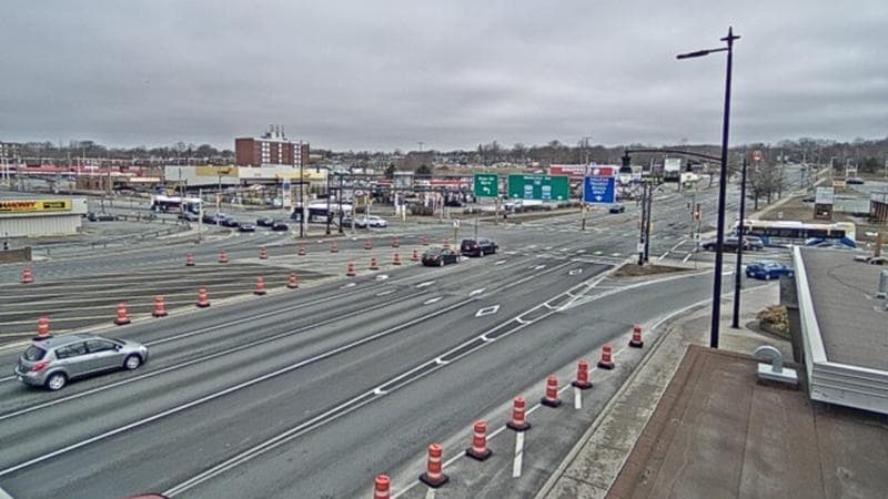 Macdonald Bridge - Halifax bound