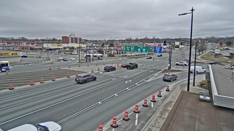 Macdonald Bridge - Halifax bound