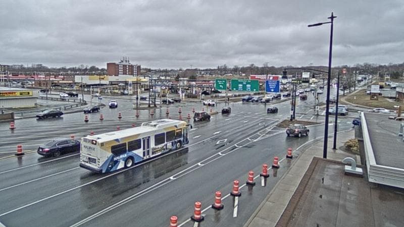 Macdonald Bridge - Halifax bound