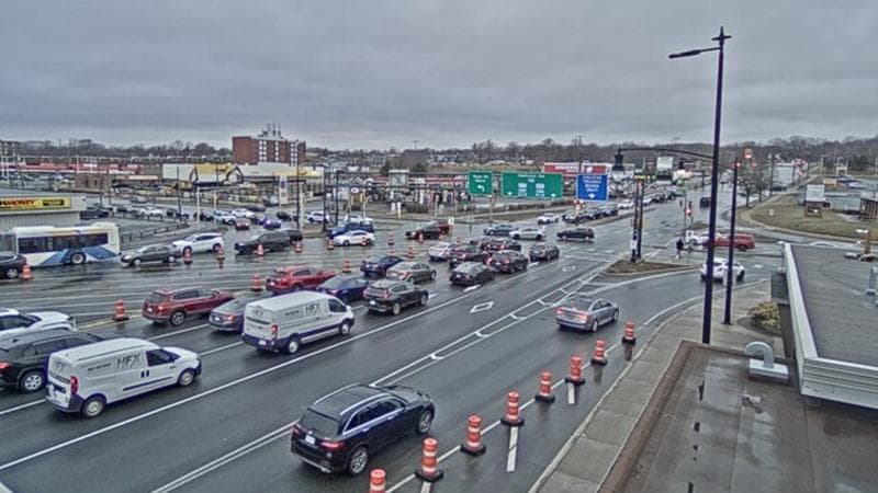 Macdonald Bridge - Halifax bound