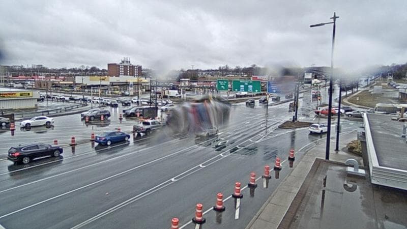 Macdonald Bridge - Halifax bound