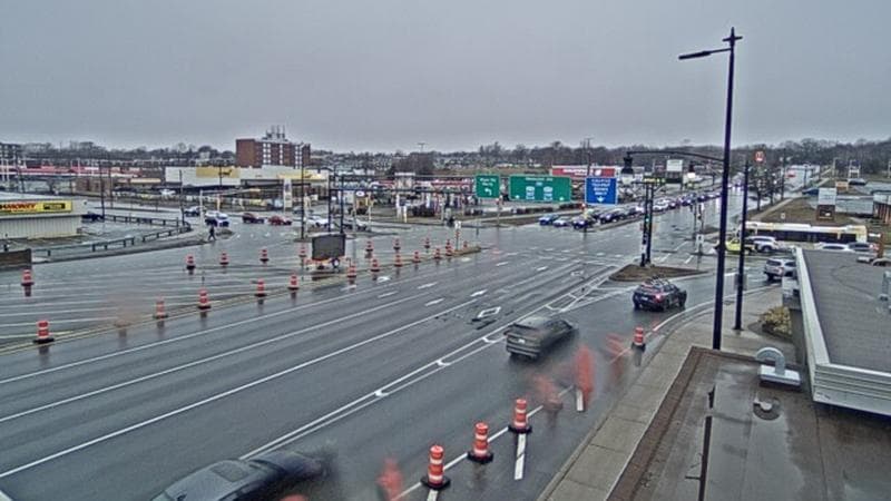 Macdonald Bridge - Halifax bound