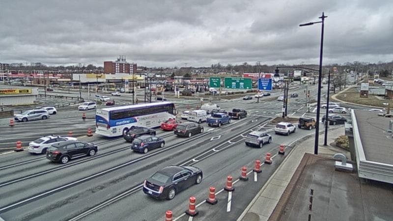 Macdonald Bridge - Halifax bound