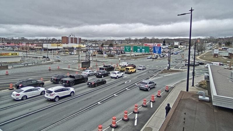 Macdonald Bridge - Halifax bound