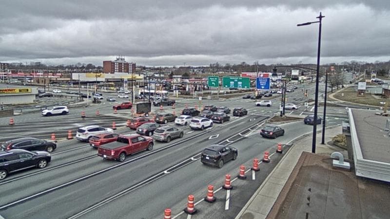 Macdonald Bridge - Halifax bound