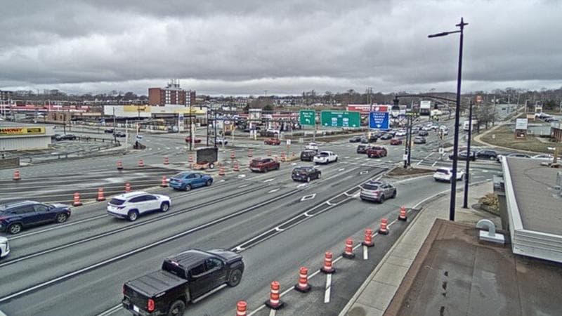 Macdonald Bridge - Halifax bound