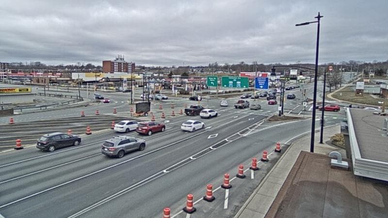 Macdonald Bridge - Halifax bound