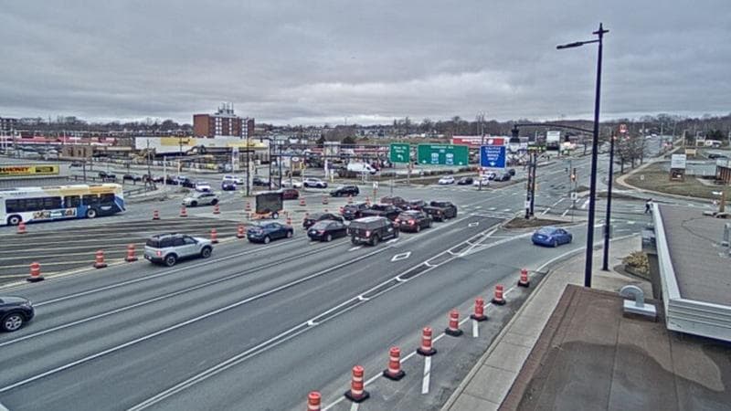 Macdonald Bridge - Halifax bound
