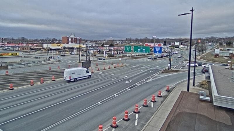Macdonald Bridge - Halifax bound